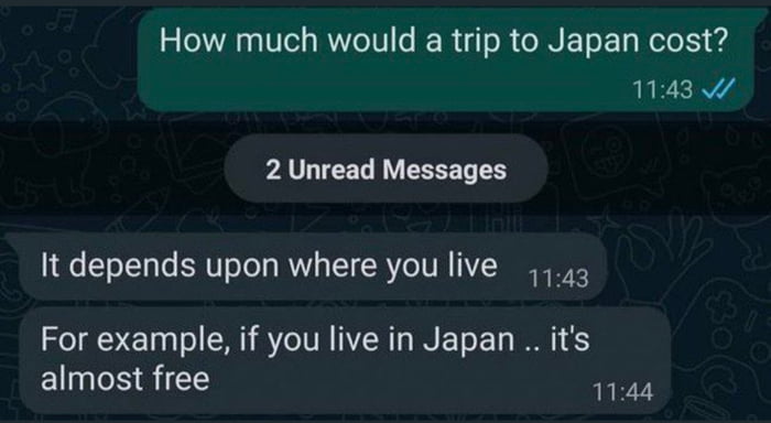 That actually made sense!!