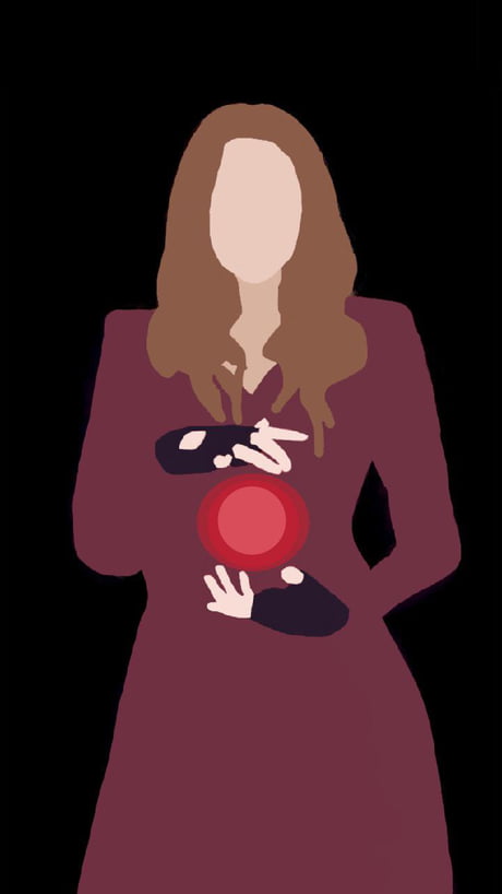 Drawing I made of Wanda as the Scarlet Witch : r/marvelstudios