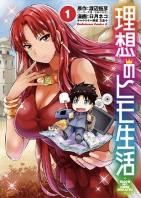 16th lesser seen manga recommendation. Risou no Himo Seikatsu. Short  summary in comments. TLDR, isekai with a lot of political stuff, not  typical OP MC with harem and dense as all hell. 