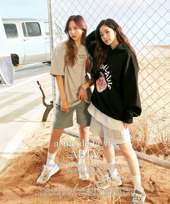 Photo : Mina + Dahyun (Twice x ADLV)