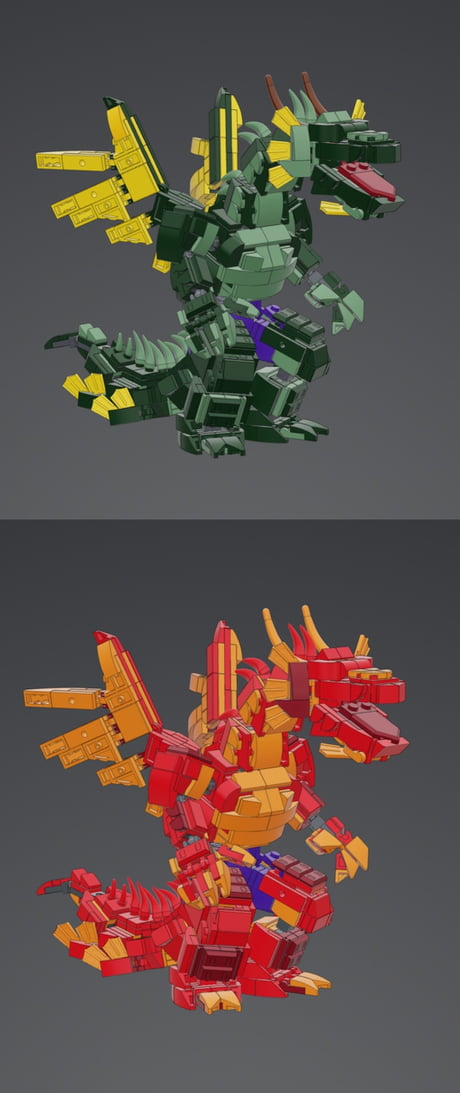 Fin fang discount foom lego set