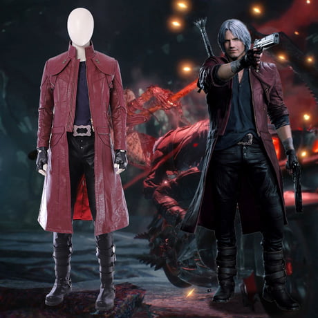 Devil May Cry 5 Dante Cosplay Costume - A Edition