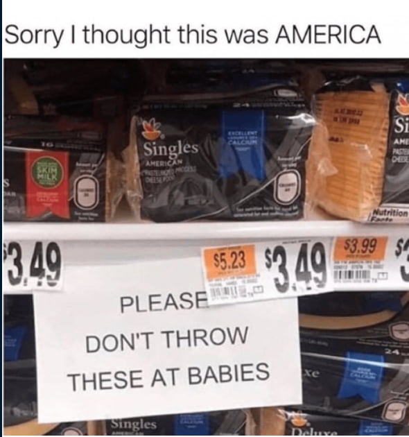 I thought this was America