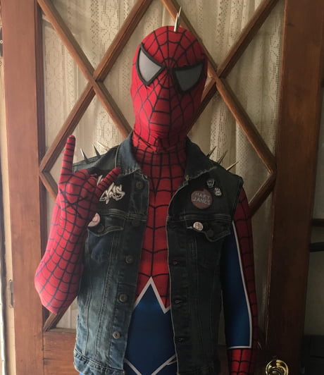 Spider Punk costume for Halloween 9GAG