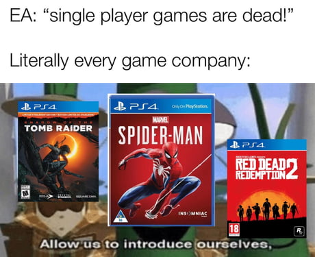 Make offline single-player games great again - 9GAG