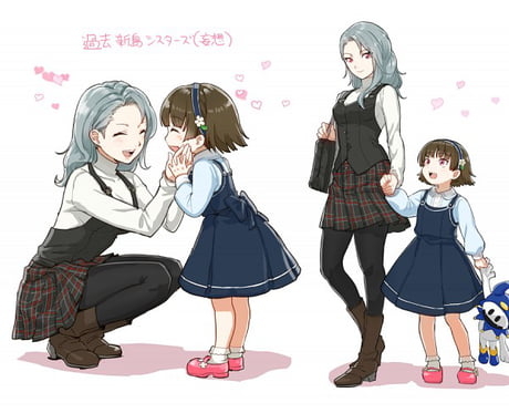 Posting Persona Pics Daily Day 278 P5 Niijima Sisters 9gag