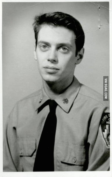 Steve Buscemi FDNY 1976 9GAG