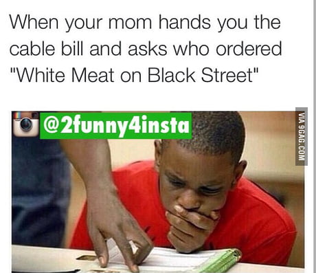 Black Meat On White Street