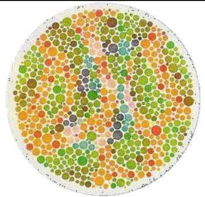 Reverse Colorblindness Test If You Can See The Number You Are