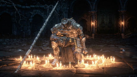 of my favorite bosses and lore the borne Champion Gundyr - 9GAG