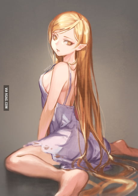 vampire girl 27  shinobu again  9gag