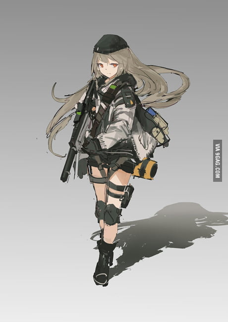 I Would Have Played The Division If They Got Anime Girls And Also Kriss Vector Is The Best Smg Ever 9gag