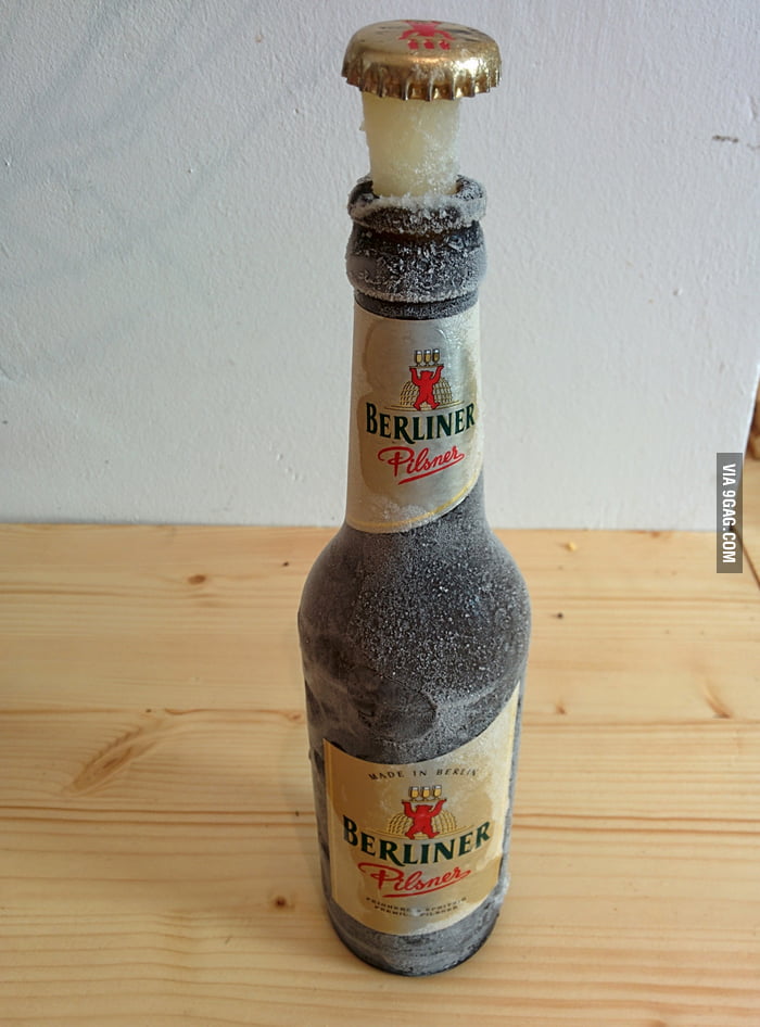 Can you put my beer in the freezer for a minute? 9GAG