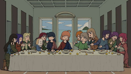 The last Supper (love live edition) - 9GAG