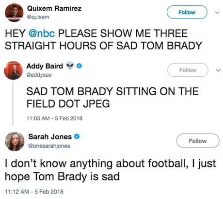 Another Hollywood reboot. Sad Tom Brady. #The Sad Brady Bunch - 9GAG