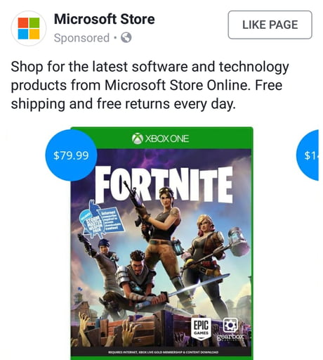 microsoft store fortnite