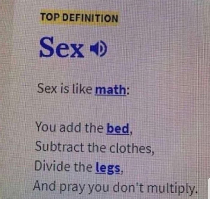 Sex Is Like Math 9gag 9056