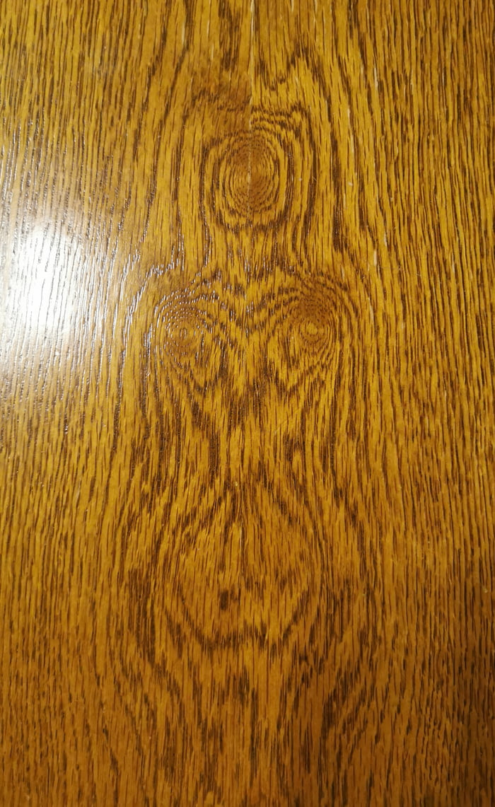 My wood table is giving me wood 9GAG