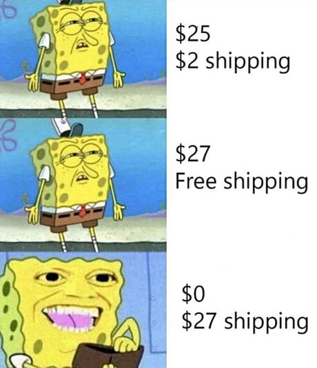 Spongebob wallet Meme Generator