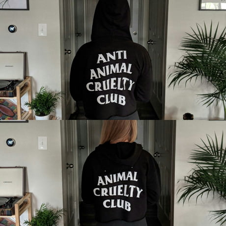 Anti animal sales cruelty club sweatshirt