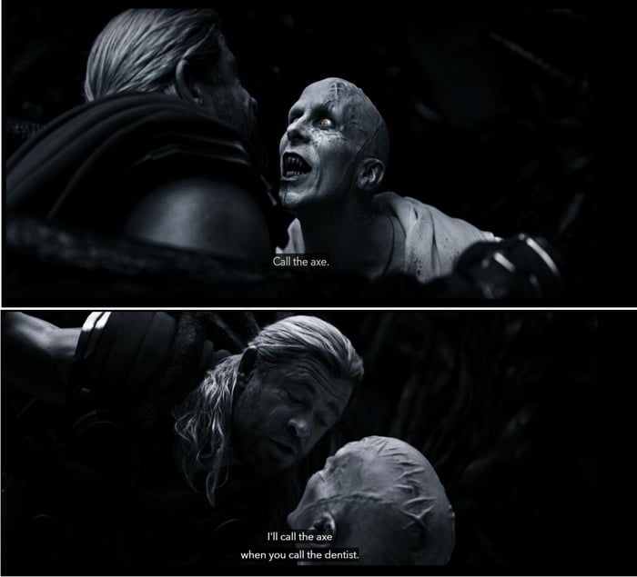 Best Burn/Joke in Thor Love and Thunder 9GAG