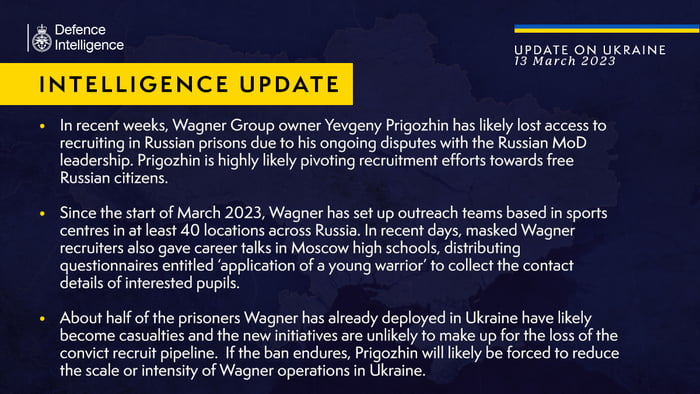 Wagner is bleeding out and no more support. Maybe the Gazprom mercenaries will step in.No, joke beside, this war is lost for russia...