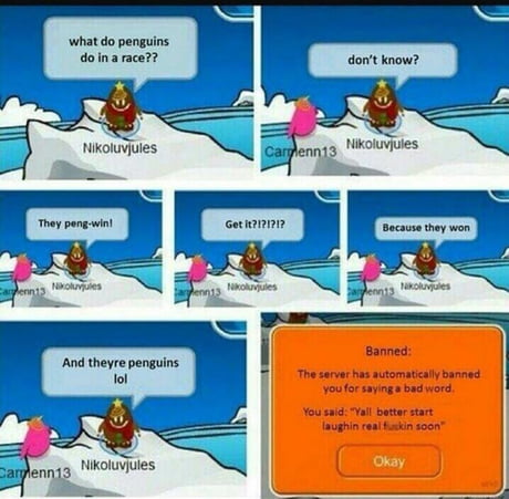 Club penguin memes are the best. - 9GAG