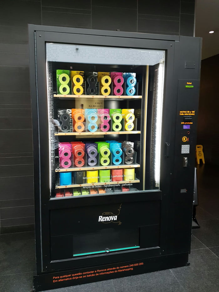 Toilet paper vending machine 9GAG