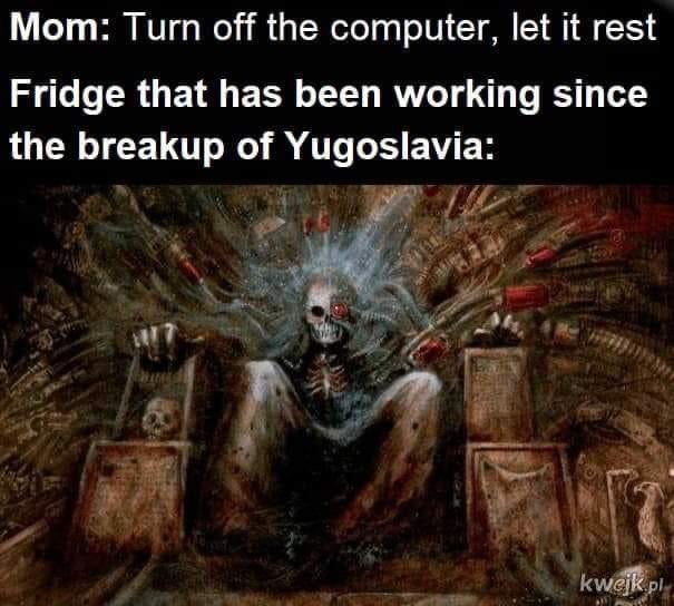 Old Fridges do work like that.
