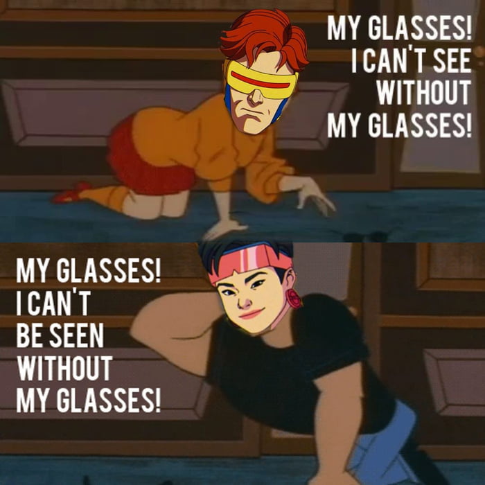 The real effect of the glasses - 9GAG