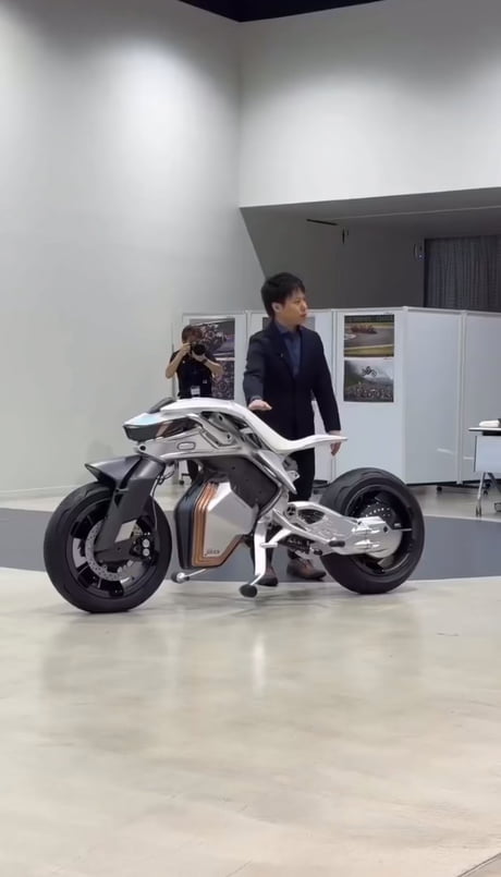 Yamaha self driving and self balancing motorcycle…. We all know where this will end right?