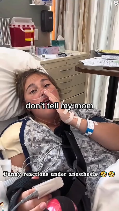 Anesthesia aftermath is always the best