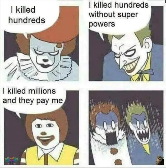 In the world of clowns