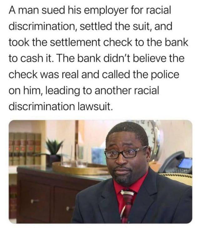 This man can't catch a break, the irony is too much