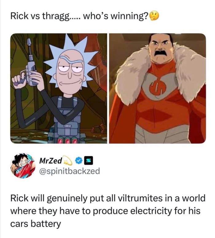 A mini verse where Viltrumites work for each other...