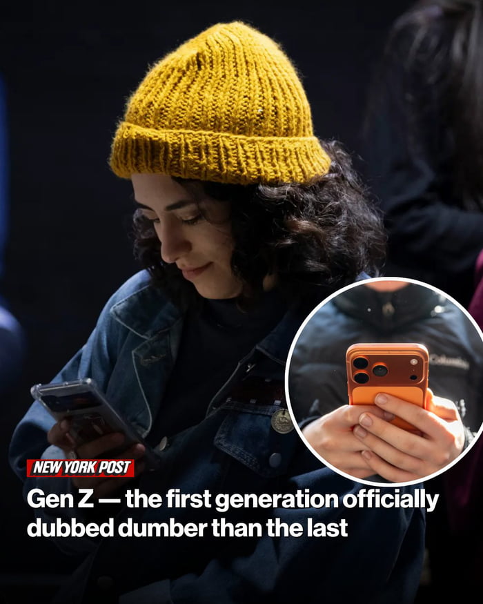 Gen Z Confirmed Officially Dumber than Millennials, Boomers Somehow Happy