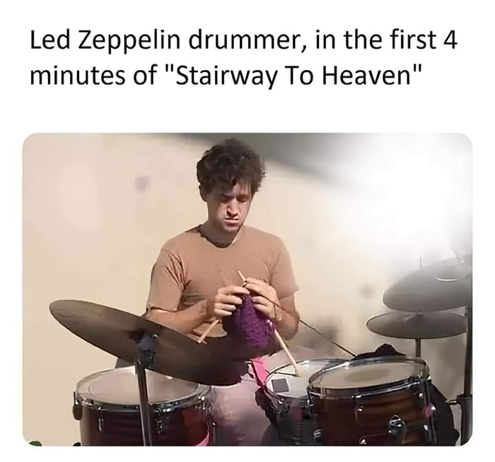 That the band with the one armed drummer? 9GAG
