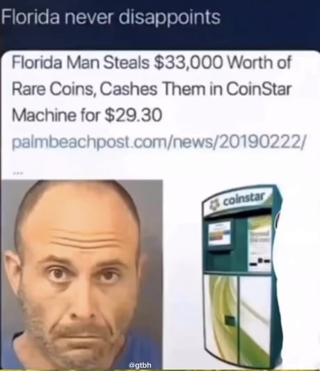 Florida Man at it again - 9GAG