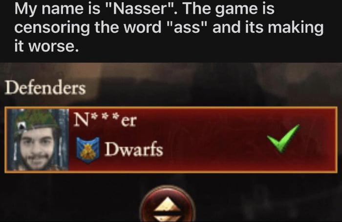 Censorship... sure bud