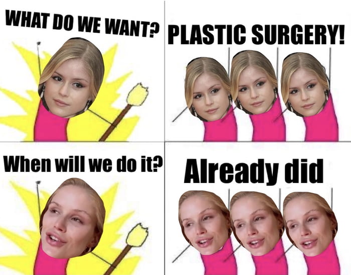Natural beaty is for p*ssies!