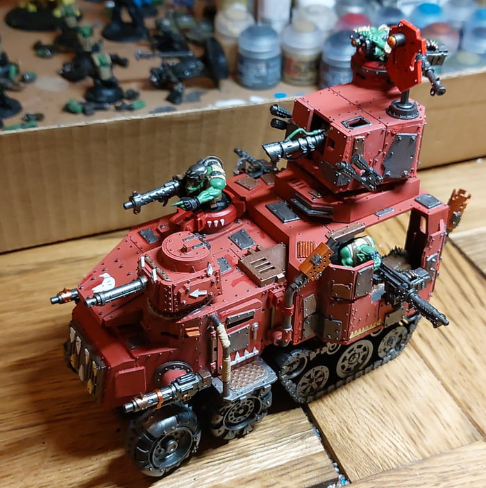 Ork Battle Wagon With Extra Dakka 9gag