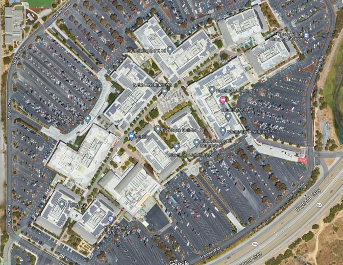 Facebook HQ near San Jose California 9GAG