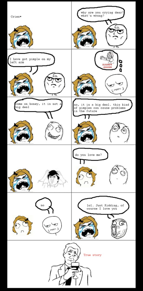 rage comic faces are you kidding me