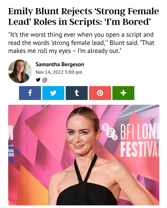 Finally a woman of culture