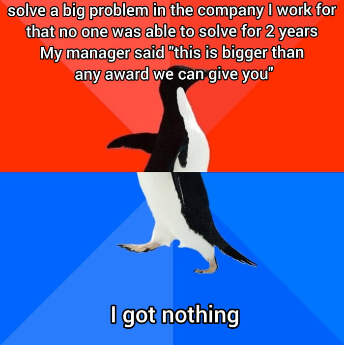 Every now and then I get my hopes up that they will appreciate what I did but nothing happens