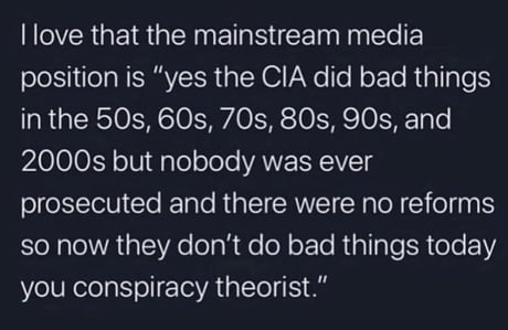 Darn conspiracy theorists