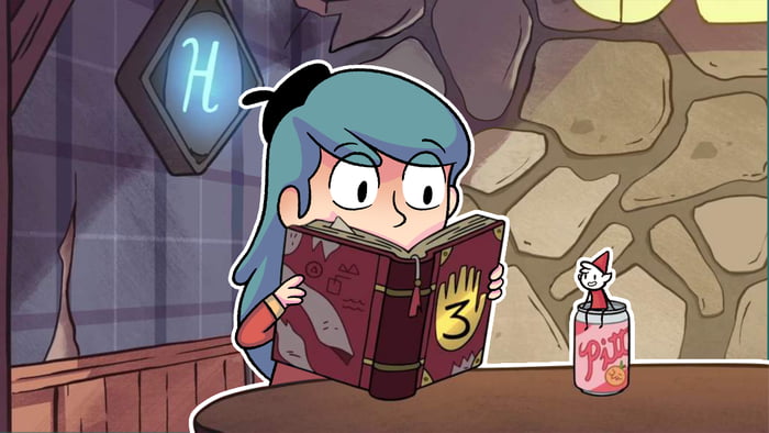 If you liked Gravity Falls , you should check out Hilda on Netflix - 9GAG