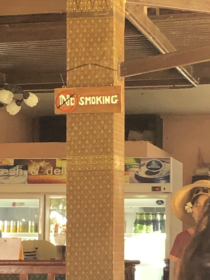 So is smoking allowed?