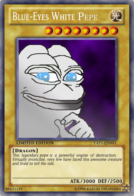 Ultra rare pepe, only comes once every 1000 years. Upvote to have  prosperity in life - 9GAG