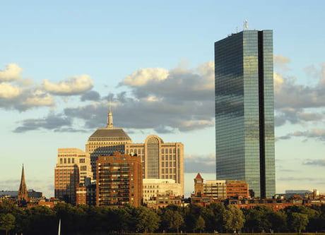 There's a building in Boston that looks like big PS4 - 9GAG